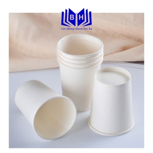 Cốc Giấy Hàn Quốc Dùng 1 Lần – Set 50 Chiếc/Túi Tiện Lợi Cho Văn Phòng, Quán Cà Phê Và Sự Kiện