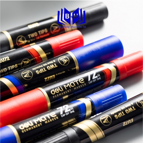 Bút Lông Dầu 2 Đầu Deli EU72 (U72) – Bút Dạ Dầu Viết Kính, Viết Đĩa CD, Đánh Dấu Chuyên Dụng Bút Lông Dầu 2 Đầu Deli EU72 (U72) – Bút Dạ Dầu Viết Kính, Viết Đĩa CD, Đánh Dấu Chuyên Dụng