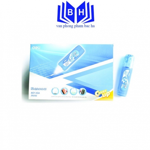 Bút Xóa Deli W39292 – Bút Xóa Nước Deli Không Độc Hại, Nhanh Khô, Tẩy Sạch Hiệu Quả Bút Xóa Deli W39292 – Bút Xóa Nước Deli Không Độc Hại, Nhanh Khô, Tẩy Sạch Hiệu Quả