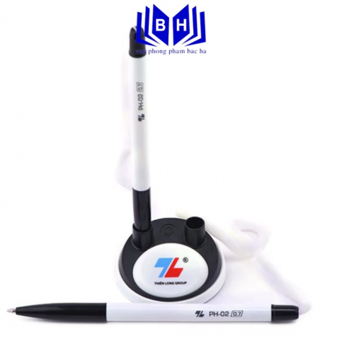 Bút Đế Cắm Thiên Long PH-02 – Bút Cắm Bàn 2 Bút Tiện Lợi Cho Văn Phòng, Ngân Hàng, Quầy Giao Dịch