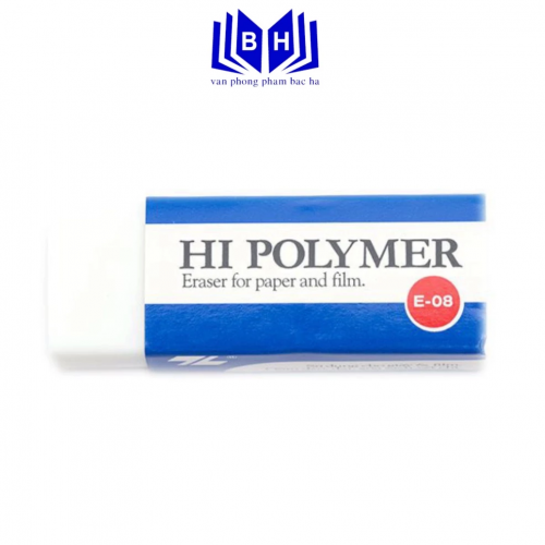 Gôm / Tẩy Chì Thiên Long E-08 – Siêu Mềm, Tẩy Sạch Nét Chì, Không Làm Rách Giấy Gôm / Tẩy Chì Thiên Long E-08 – Siêu Mềm, Tẩy Sạch Nét Chì, Không Làm Rách Giấy