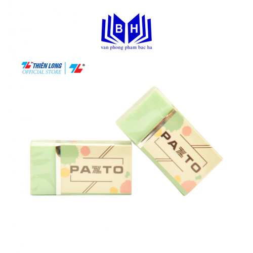 Gôm Tẩy Không Mùi Pastel Pazto Thiên Long E-010 – Tẩy Màu Hiện Đại, Êm Mượt, Ít Vụn Gôm Gôm Tẩy Không Mùi Pastel Pazto Thiên Long E-010 – Tẩy Màu Hiện Đại, Êm Mượt, Ít Vụn Gôm