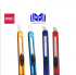 Dao Rọc Giấy Lưỡi Nhỏ Deli E2051 – Dao Trổ Mini Khóa Tự Động, Lưỡi SK5 Sắc Bén